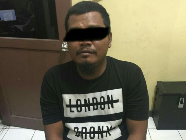 Seorang Warga Meranti Digerebek Polisi saat Menggunakan Narkoba