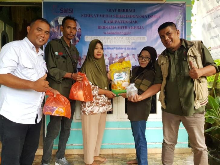 SMSI Siak Santuni Dhuafa & Anak Yatim