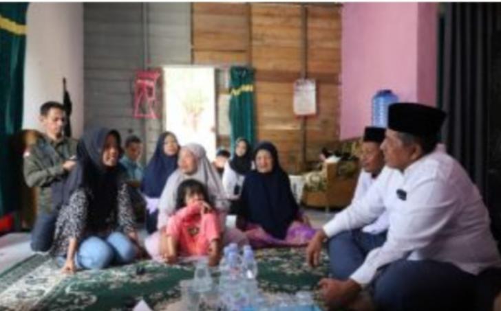 Rini Tidak Menyangka Rumahnya Dikunjungi Bupati Siak