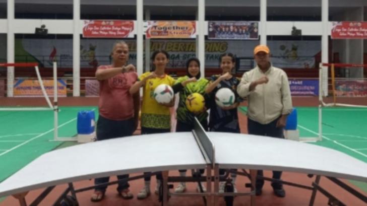 Menuju PON XXI Aceh-Sumut, Atlet Teqball Riau Maksimalkan Latihan