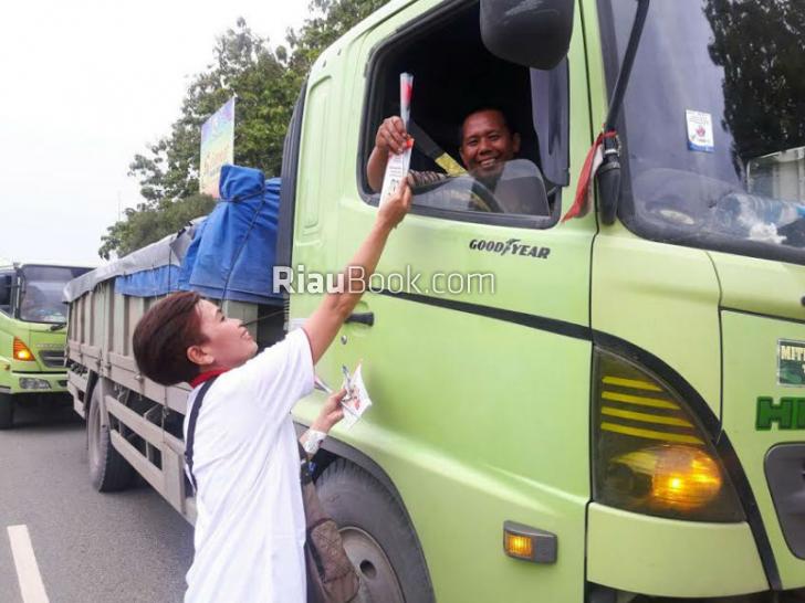 Cegah HIV/AIDS, KPA Pelalawan Gelar Aksi Simpatik