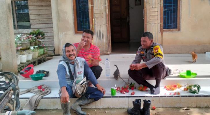Polsek Bunut Patroli Sambang Warga hingga Pedesaan Ciptakan Suasana Kondusif