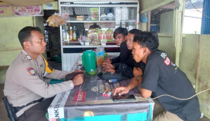 Bhabinkamtibmas Pelalawan Bergerak ke Masyarakat, Ciptakan Keamanan Pilkada 2024