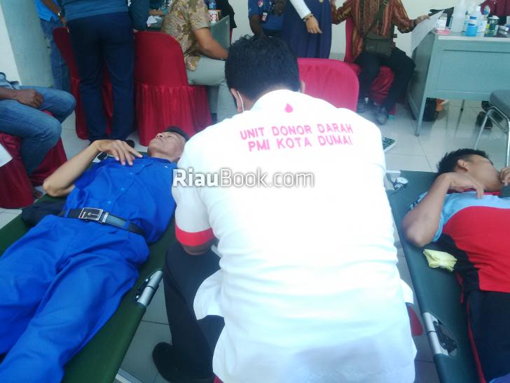 Stok Darah di PMI Dumai Menipis