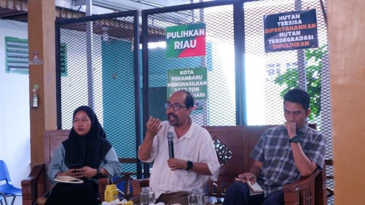 WALHI Riau Desak Komitmen Penuh FOLU Net Sink 2030 di Sektor Korporasi Kehutanan Riau