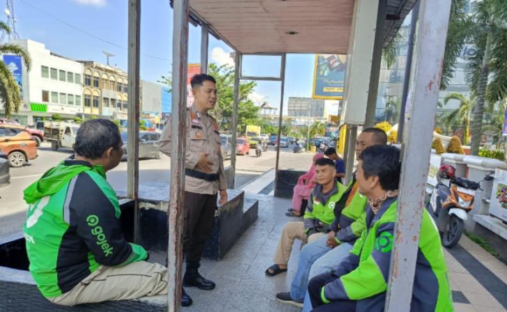 Pesan Bhabinkamtibmas Pekanbaru Kota Mengawal Pilkada Serentak, Tetap Damai dan Kondusif