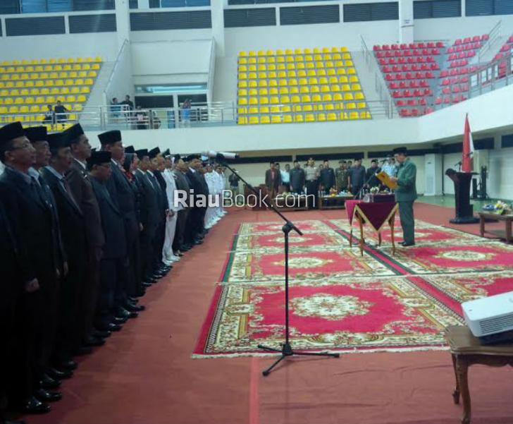 Bupati Siak Sebut Pelantikan Ratusan Pejabat Eselon sebagai Penyegaran