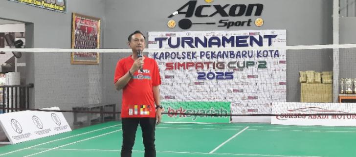Turnamen Badminton Simpatig Cup 2025 Resmi Dibuka, Kegiatan Positif Anak Muda Berbakat