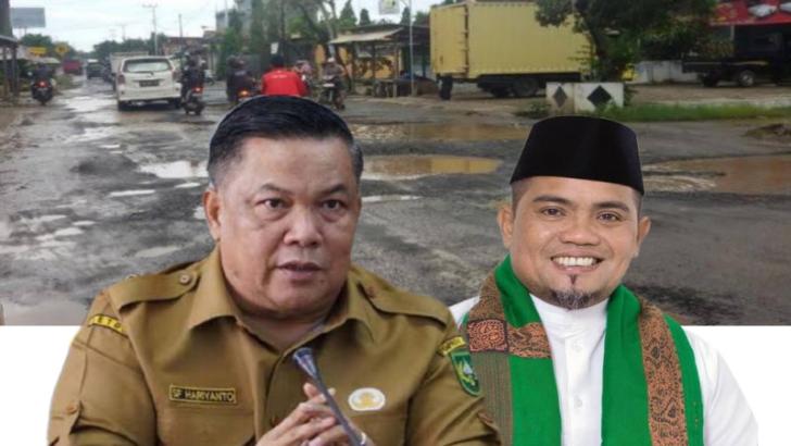 Bupati Pelalawan Dukung Pj Gubernur Gunakan Dana PI untuk Perbaiki Jalan