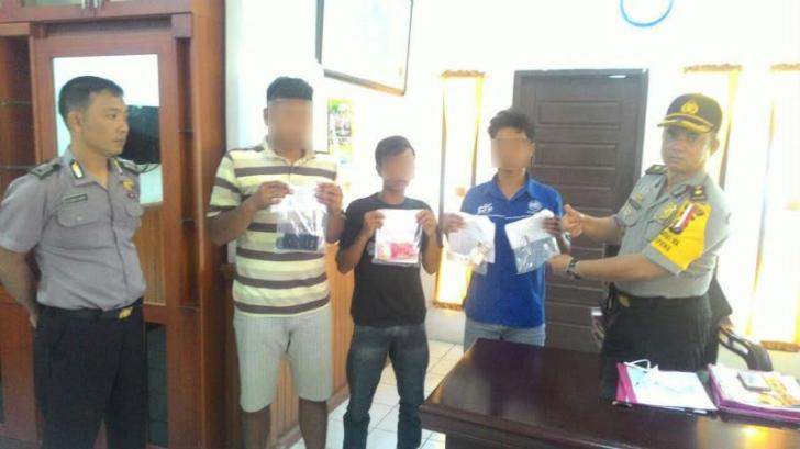 Telusuri Barang Bukti, Polsek Tapung Tetapkan Tiga Tersangka Narkoba