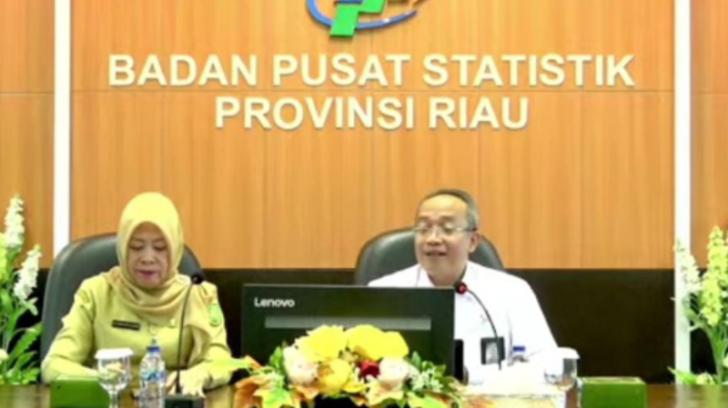 Data BPS: Ekonomi Riau Triwulan lll 2024 Tumbuh 3,46 Persen