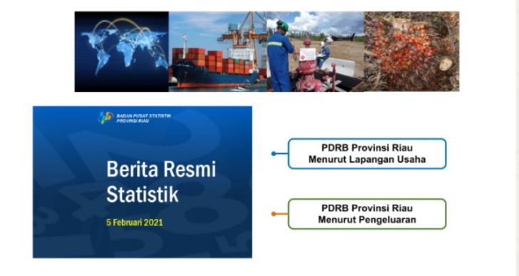 Kepala BPS Sampaikan Kondisi Pertumbuhan Ekonomi Riau