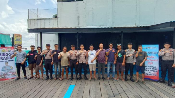 Polres Kepulauan Meranti Dengarkan Aspirasi Masyarakat Dalam Kegiatan Minggu Kasih