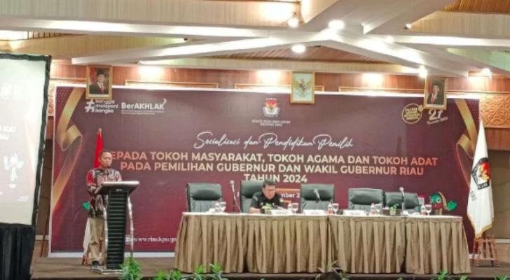 KPU Sosialisasi Bersama Tokoh Masyarakat, Agama dan Adat Sukseskan Pilkada Serentak