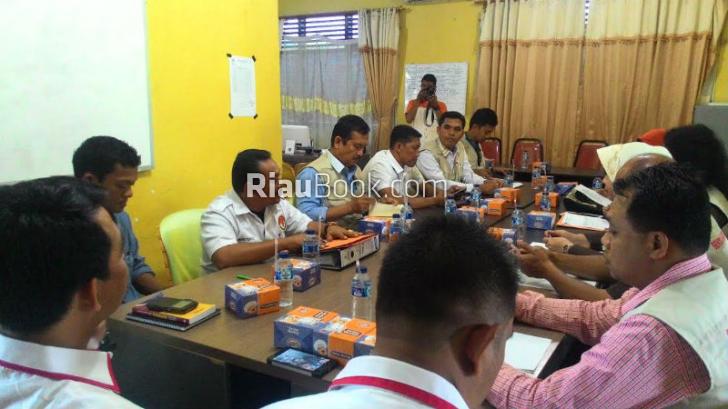 Sentra Gakkumdu Riau Lakukan Supervisi Monitoring Gakkumdu Kampar