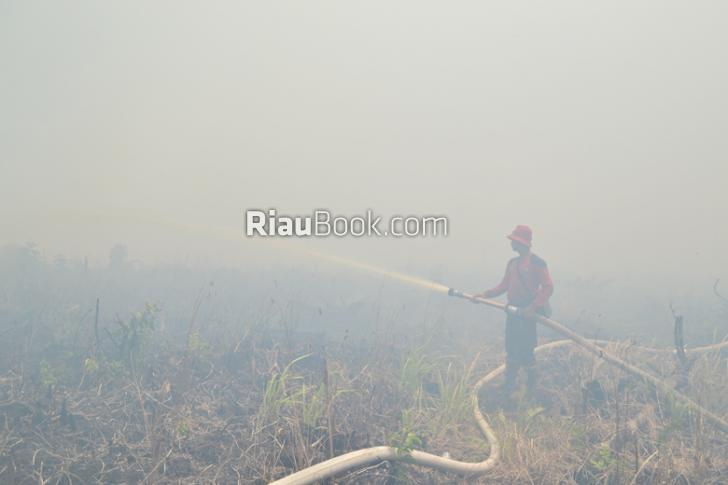 Waspada, Kabut Asap Sudah Halangi Jarak Pandang Pengemudi