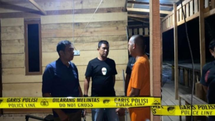 Polisi Segel Lokasi Pemurnian Emas Ilegal di Kuansing