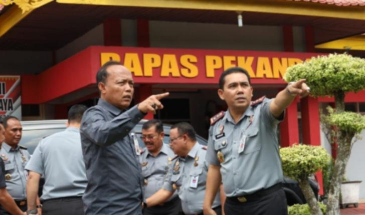 Sekretaris Ditjen Pemasyarakatan Kunjungi Bapas Pekanbaru