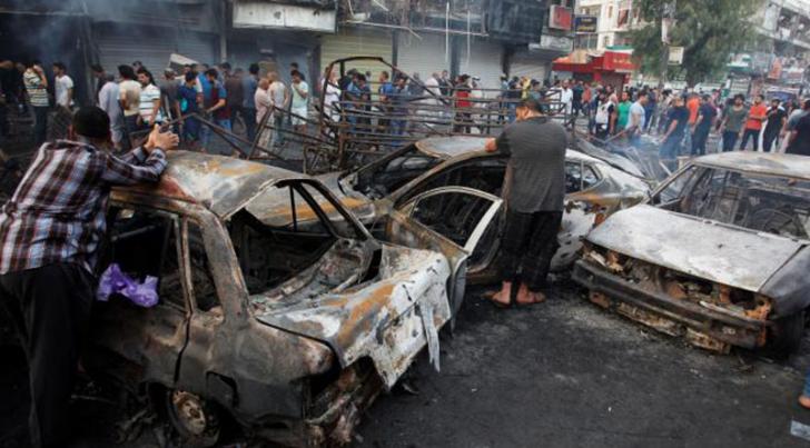 Belasan Orang Tewas Terkena Ledakan Bom Mobil di Baghdad