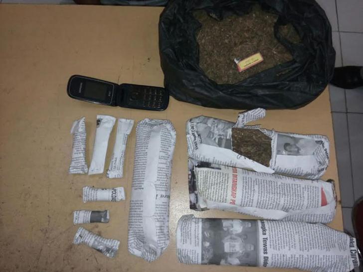 Polres Rohul Ringkus Bandar, Setengah Kilogram Ganja Diamankan