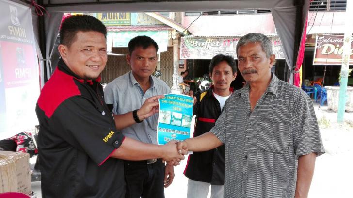 Berbagai Element Masyarakat Dumai Berikan Bantuan Bencana Alam Melalui Organisasi Minang