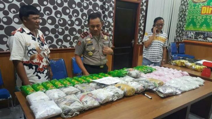 Astaga Sabu-sabu 40 Kilogram dan 160 Ribu Butir Pil Ekstasi Diamankan Polisi