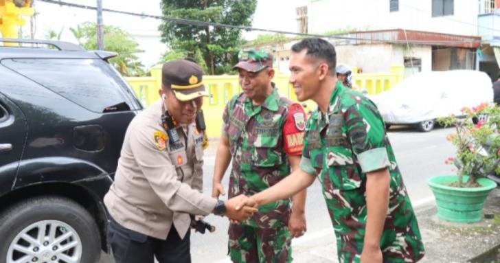 Perkuat Sinergitas, Kapolres Kepulauan Meranti Silaturahmi Bersama Danramil