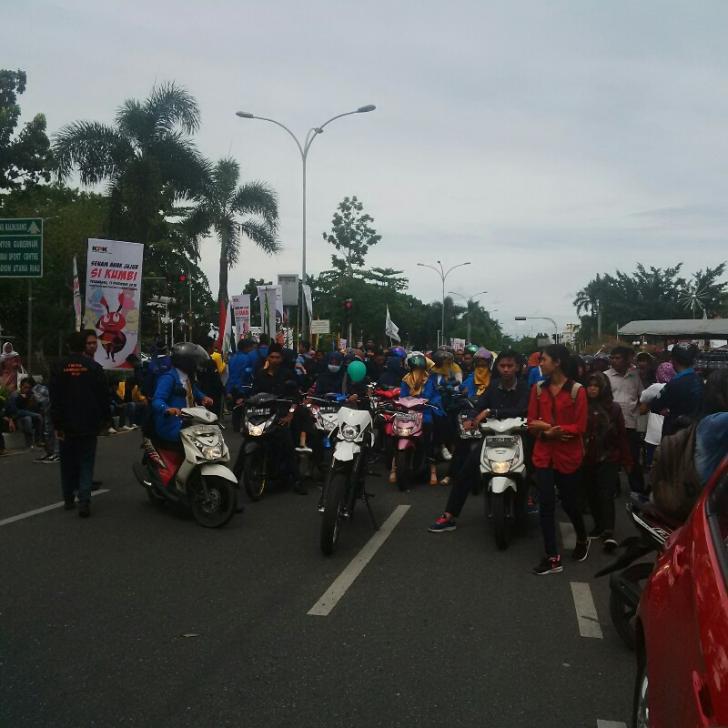 Ratusan Mahasiswa Riau Akan Berunjuk Rasa Depan Gedung Daerah Riau
