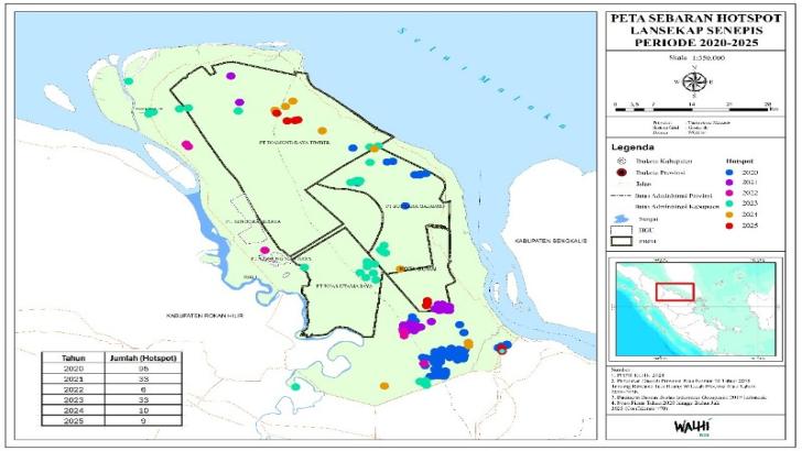 Perusahaan di Riau Jadi Pusat Karhutla, Walhi Minta Pemerintah Tegas