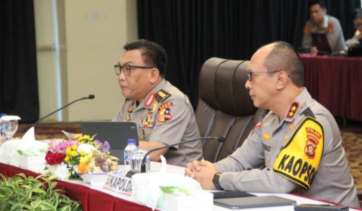 Kunjungan Lemhanas RI, Irjen Rachmad Sampaikan Situasi Kamtibmas Terkini Polda Sumsel