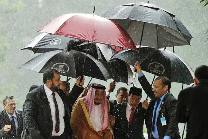 Jokowi: Saya Sudah Mayungi Raja Salman Hujan-hujanan, Kok Investasinya Kecil!