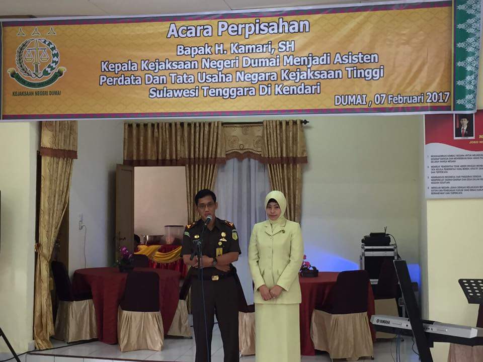 15 Perkara Pidana Korupsi Ditangani Kamari Selama Menjabat Kajari Dumai