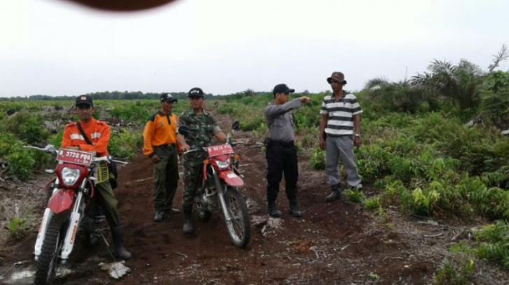 Cegah Karlahut, Babinsa Patroli Kawasan Gambut Tempuling