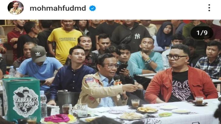 Duh, Akun Instagram Mahfud MD Diretas
