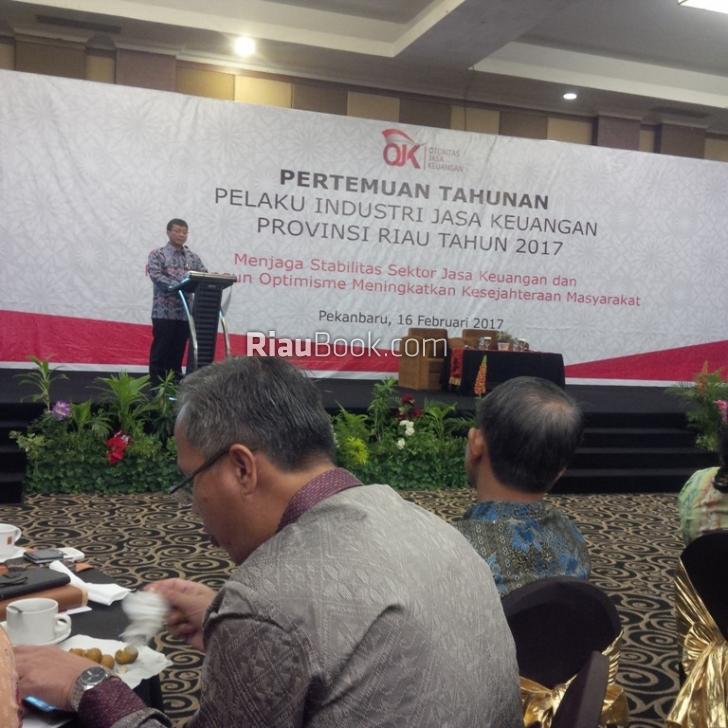 OJK Paparkan Perkembangan Perbankan dan Ekonomi Riau