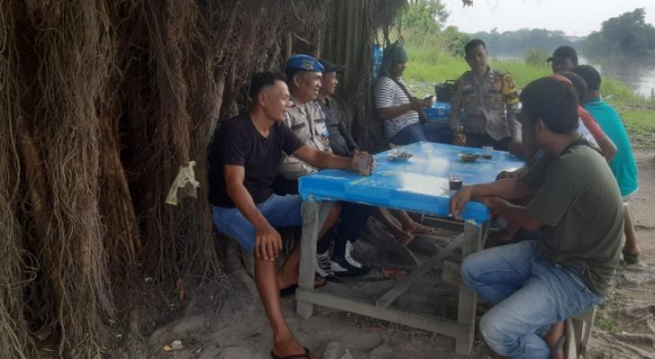 Polsek Kawasan Pelabuhan Silaturahmi dengan Masyarakat Membangun Kamtibmas Jelang Pilkada