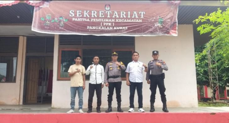 Polri Gandeng PPK Pangkalan Kuras Wujudkan Keamanan Pilkada Serentak