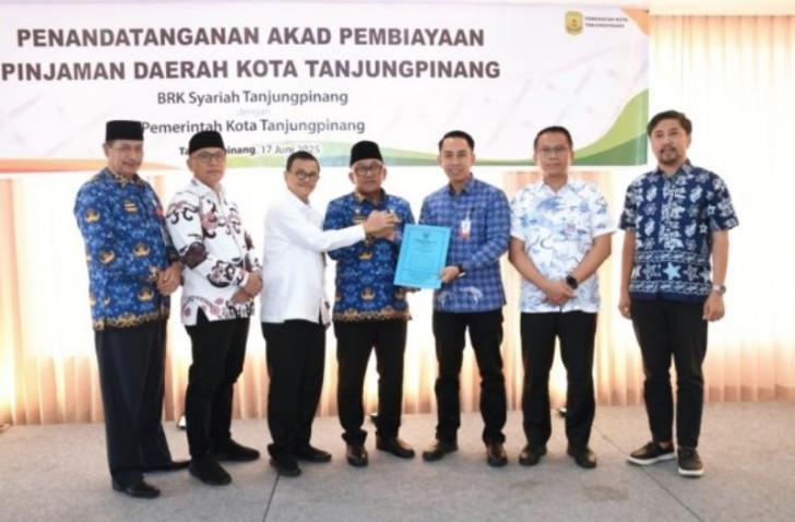 Atasi Masalah Defisit APBD, Pemko Tanjungpinang Sepakati Pembiayaan BRK Syariah