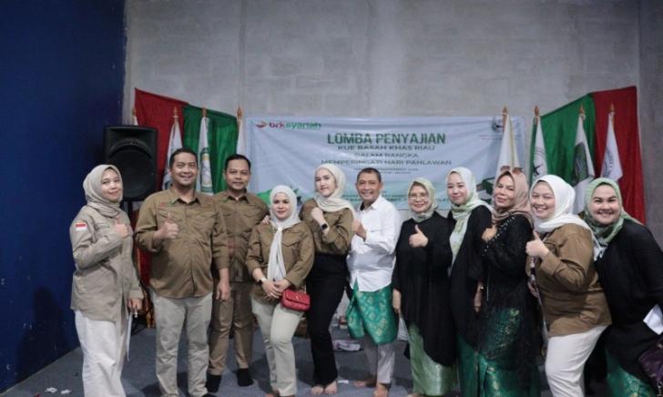 BRK Syariah Jakarta Promosikan Produk di Acara Lomba Penyajian Kue Basah Khas Riau 2024