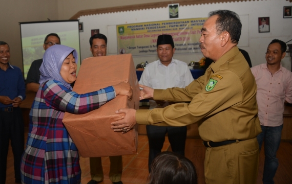 Bupati: PNPM Mandiri Pedesaan Dirasa Bermanfaat