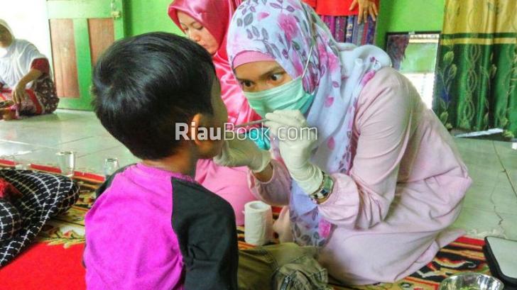 Gigi Sehat Senyum Ceria bersama LAZNas Chevron Rumbai