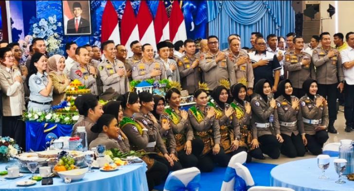 HUT Lantas ke-71, Kapolda Riau Tekankan Soal Integritas dan Menjaga Lingkungan