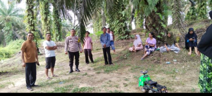 Polsek Rumbai Sambang Warga di Kelurahan Agrowisata Wujudkan Pilkada Damai