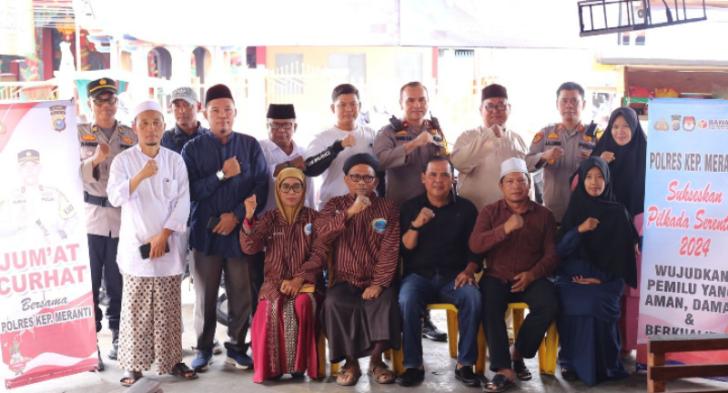 Polres Kepulauan Meranti dan Pujanusa Bersinergi Ciptakan Kamtibmas Semasa Pilkada