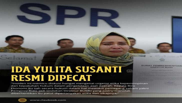 Ida Yulita Susanti Resmi Dipecat