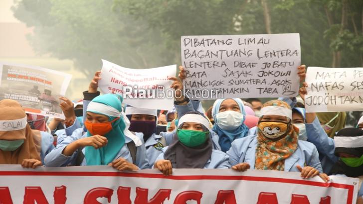 Asap Riau terparah Sepanjang Sejarah, Tangkap Pemilik RAPP dan Sinar Mas