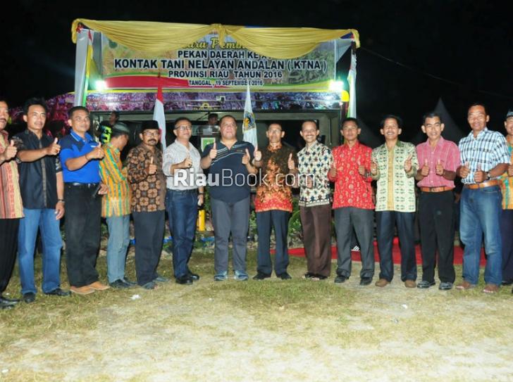 Resmikan Kegiatan PEDA-KTNA di Inhu : Gubri : Ini Luar Biasa