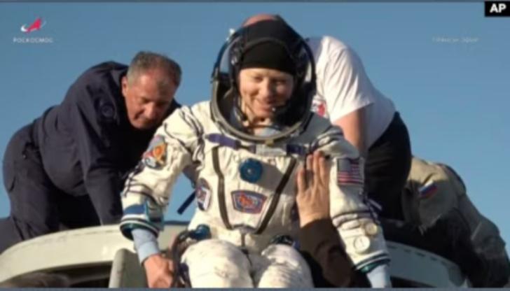 Kapsul Soyus dari ISS Mendarat di Bumi