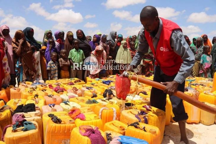 PKPU Human Initiative Lanjutkan Sebar 300 Ribu Liter Air
