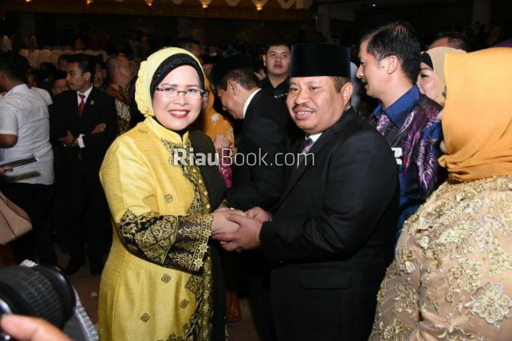 Pelantikan Ketua DPRD Riau, Bupati Amril : Septina Mampu Perjuangkan Aspirasi Rakyat